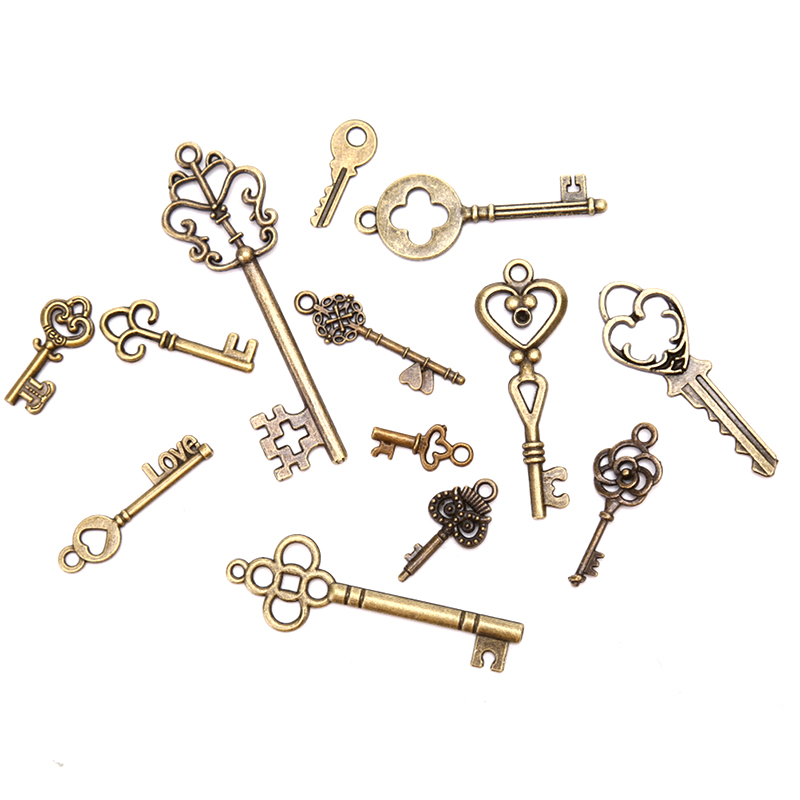 [LA]13Pcs Vintage Metal Mix St - Jewelry Making In La recension och pris