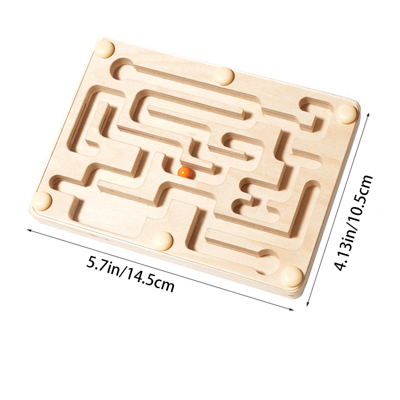 Small Wooden Balance Bead Maze - Jewelry Making Board recension och pris