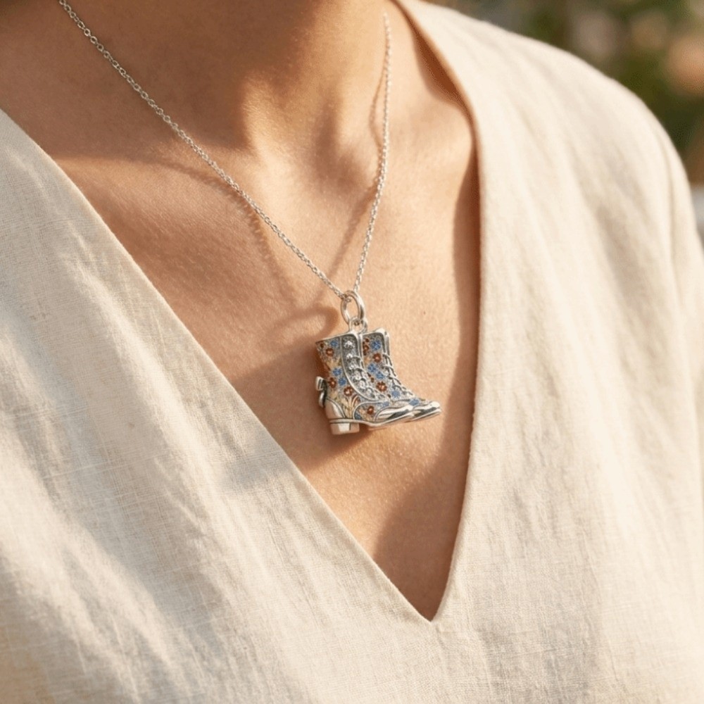 Cute Stainless Steel Cartoon P - Jewelry Making London recension och pris
