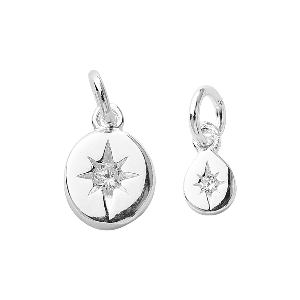 925 Silver Star Charm 925 Silv - Jewelry Making In La recension och pris