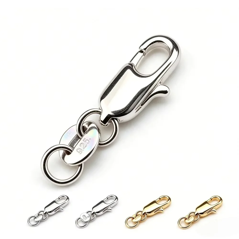 20PCS Silver Plated Universal  - Lobster Clasp Silver recension och pris