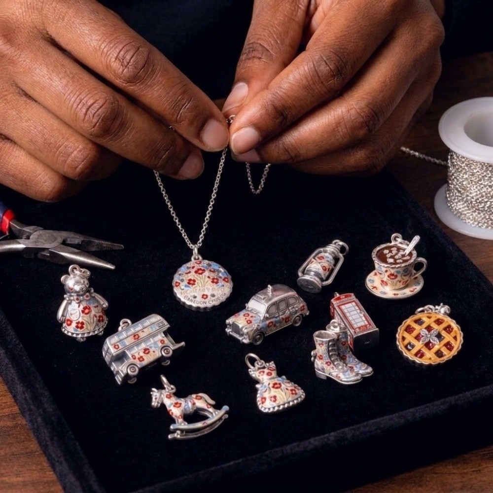 Stainless Steel Cartoon Pendan - Jewelry Making London recension och pris