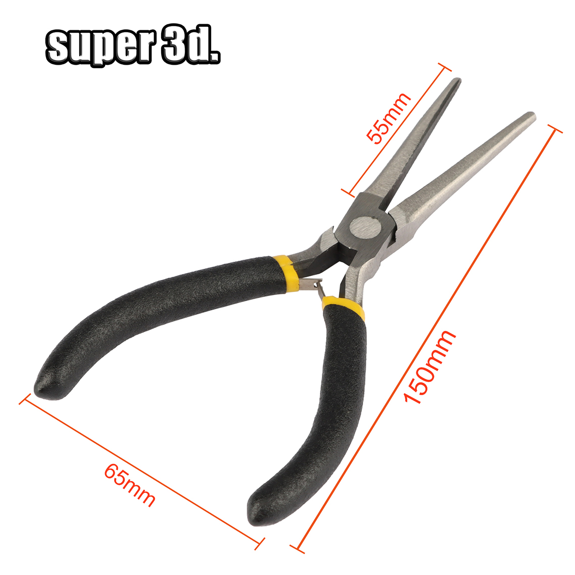 Mini Needle Nose Pliers Carbon - Jewelry Making Machines recension och pris